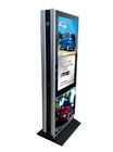 Double Sided 42" Infrared Touch Screen Digital Signage Kiosk, Shopping Mall Advertising